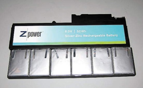 Las baterías recargables de plata-zinc ofrecen 40 por ciento más de vida y un incremento en el ciclo de recarga.
