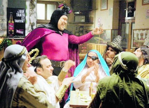 Elenco de la cinta Pastorela. (El Universal)