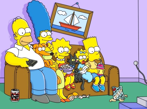 Las ilustraciones para los sellos de 44 centavos de dólar fueron hechas por el creador de Los Simpson, Matt Groening, y podrán verse a partir del 9 de abril en http://www.usps.com. 