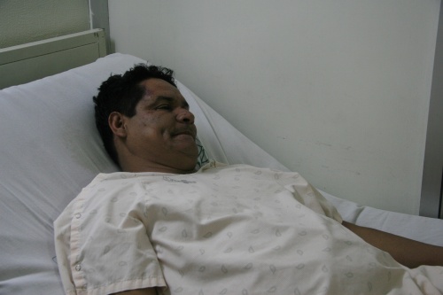 El detenido está en el Hospital General de Gómez.