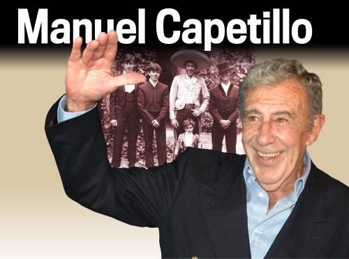 Deja huella. Manuel Capetillo fue todo un modelo a seguir para sus tres hijos: Guillermo, Manuel y Eduardo; los dos primeros también se dedicaron al arte taurino, aunque lo suyo ha sido la actuación.