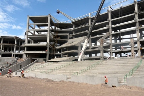 Primera Fase de TSL y Estadio Corona, en tiempo y forma. (Foto Club Santos Laguna)