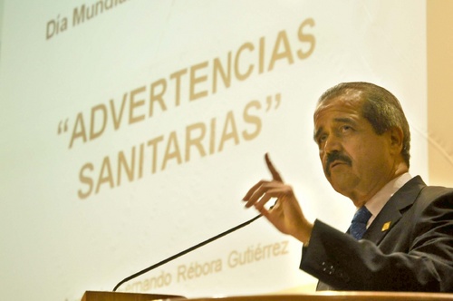 Pronóstico. El secretario de Salud, José Ángel Córdova, señaló que es posible que a mediados de junio se levante la alerta sanitaria por el virus de la influenza.  