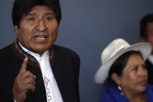 Objetivos.. Evo Morales busca fortalecer su flota aérea militar para apoyar la lucha antidrogas.