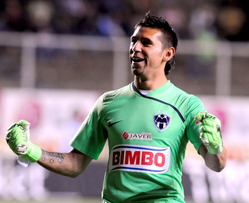 El portero del equipo Monterrey, Jonathan Orozco, se vio involucrado hoy en un percance automovilístico sobre la avenida Churubusco y Ruiz Cortines, al sur de esta ciudad, aunque no resultó de consecuencias. (Archivo)
