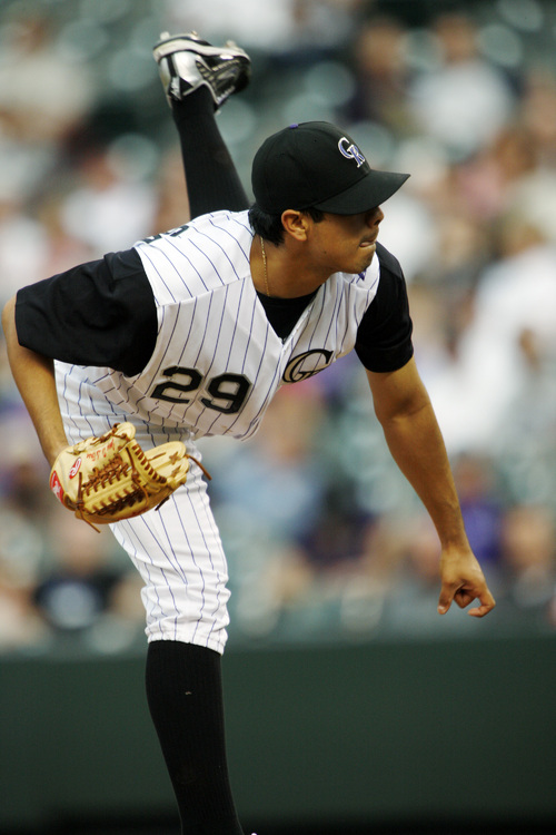  Jorge de la Rosa luce con Rockies