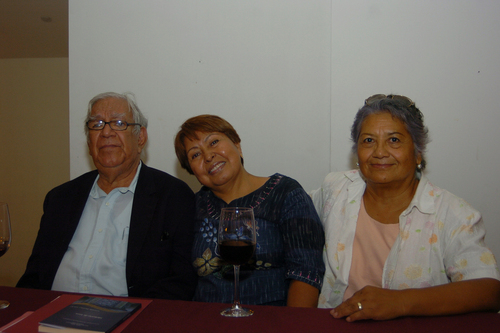  Don Fernando Martínez, María Caliano y Genoveva García.