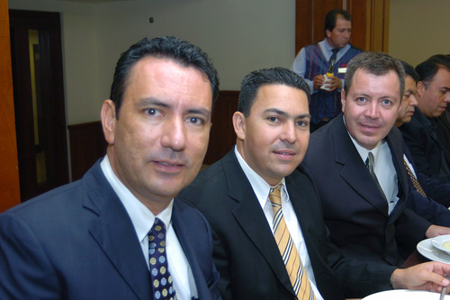 Francisco Díaz de León, Daniel Amarante y  Daniel Calvillo.  