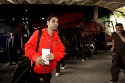 El futbolista mexicano  Rafael Márquez.