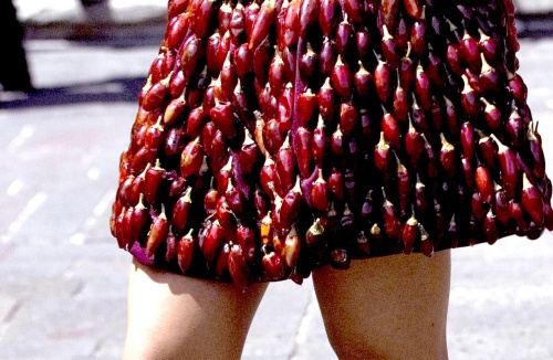 Falda de chile.