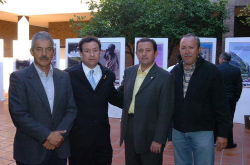 José de la Cueva, Miguel Ángel Ávalos, Leo Roel y Guillermo Oviedo.