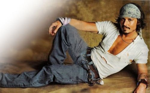 Los vence. Johnny Depp superó en la lista a guapos como Robert Pattinson y Ryan Reynolds. 