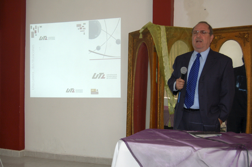 Nueva opción. Ayer se presentó la oferta educativa de la Universidad Tecnológica de La Laguna, que operará en Ciudad Lerdo.  EL SIGLO DE TORREÓN / GUADALUPE MIRANDA
