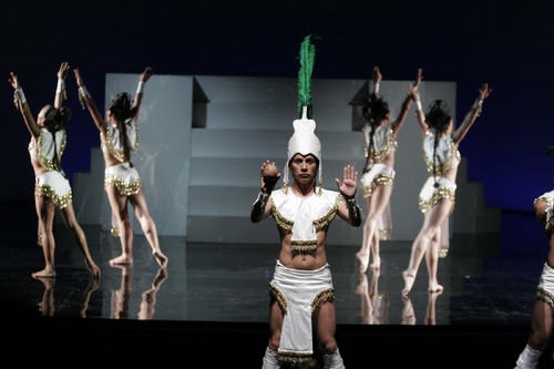 Gran historia. Por el contenido de la historia la ópera 'Motecuhzoma II', logró causar un gran impacto entre quienes asistieron al estreno mundial de la obra.  EL SIGLO DE TORREÓN / CORTESÍA