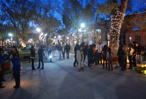 Inauguración. Se entregó formalmente la remodelación del Paseo de Las Alamedas. La inversión fue superior a 20 millones.  LEÓN ALVARADO / EL SIGLO DE DURANGO