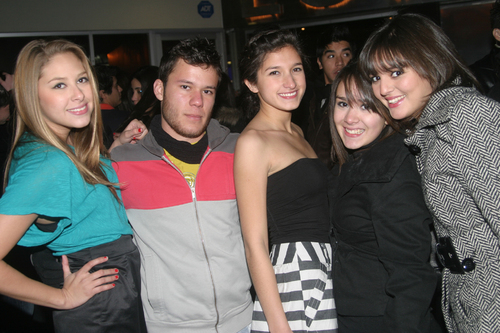Daniela, Ervin, Bárbara Cueto, Carmen y Goreti.