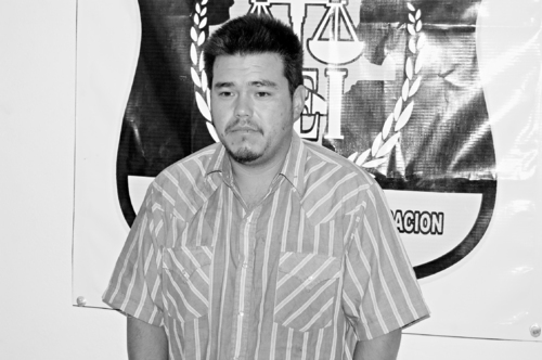 Trailero. Ulises Sánchez Ortiz, fue detenido.