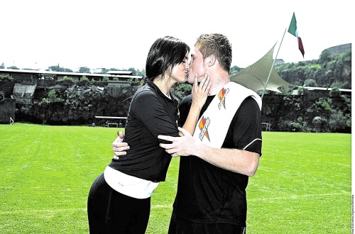 Viven 'Canelo' y Marisol romance de knockout