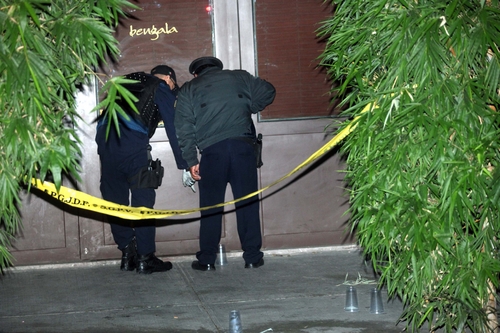 Muerte. Óscar Paredes fue asesinado con arma de fuego, afuera del bar Bengala.  EL UNIVERSAL