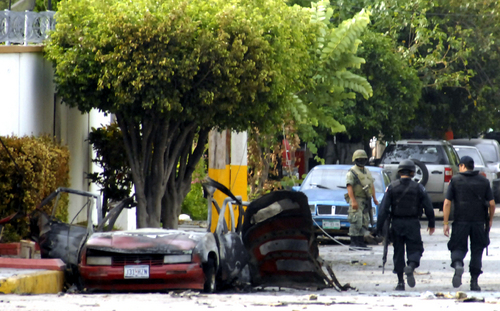 Un coche bomba estalló en la madrugada frente Televisa en Ciudad Victoria, Tamaulipas, sin lesionar a ninguna persona, informó la televisora. (EFE)