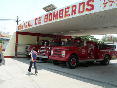 Fallas. Fuera de combate estuvo la mitad de las unidades del Cuerpo de Bomberos San Pedro esta semana.  EL SIGLO DE TORREÓN / EDITH GONZÁLEZ