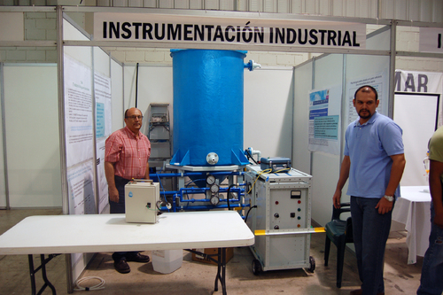 Innovador. La empresa Instrumentación Industrial, pretende comercializar su patente, en organismos municipales de agua.