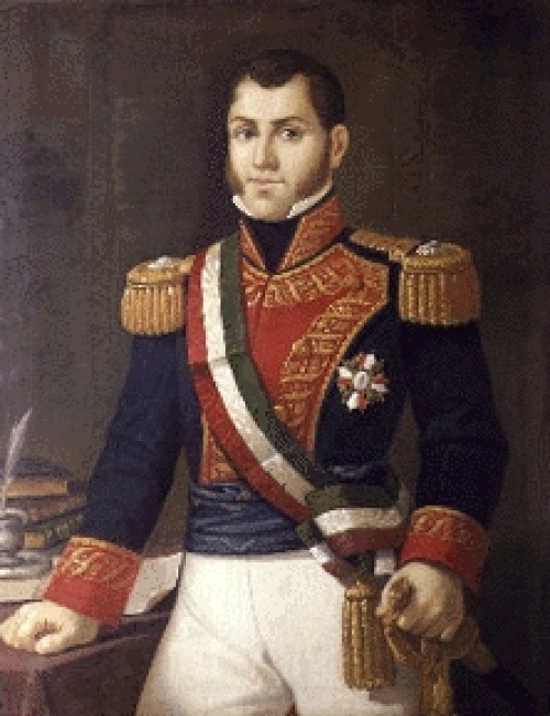 Guadalupe Victoria. Primer presidente deMéxico.