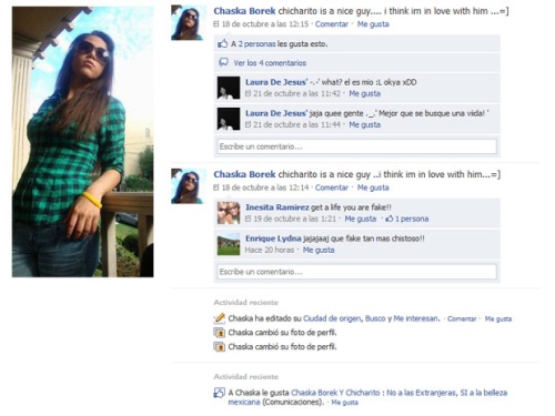 El goleador mexicano, es también blanco de los medios fuera de las canchas, ahora por un probable romance con la joven promesa de la actuación inglesa, Chaska Borek. (Imagen tomada de su Facebook)