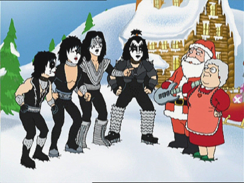 La agrupación aparece en la serie Family Guy.