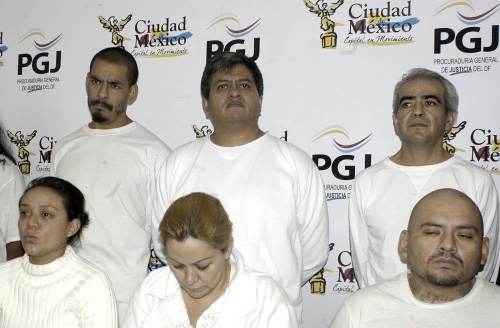 David Romo fue capturado con otras ocho personas, como presuntos integrantes de un grupo de secuestradores que se hacían pasar como zetas.