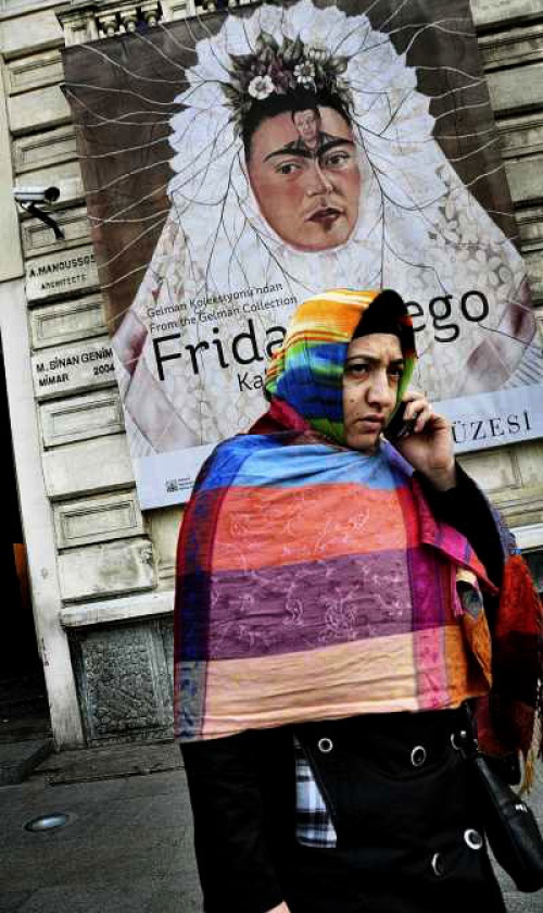 Por primera vez obra de Diego Rivera y Frida Kahlo en Turquía. (EFE)