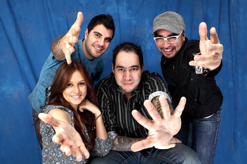 Nuevos bríos. Susy Ortiz (voz), Alex Boom (batería), Enrique López (bajo) y Mario Sandoval (voz, piano y guitarra) están listos.  EL UNIVERSAL
