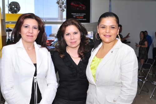 Alejandra Enríquez, María Eugenia Pérez y Mónica Pérez.