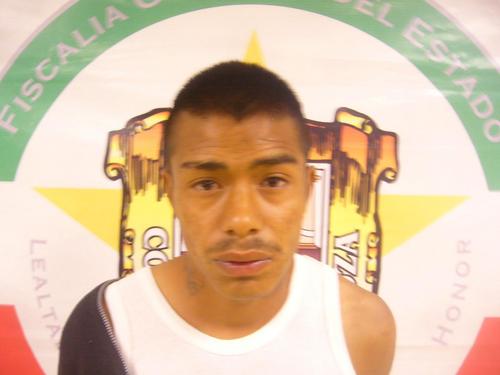 Aprehensión. Juan Refugio Muñoz Estrada, detenido por robo a casa-habitación.