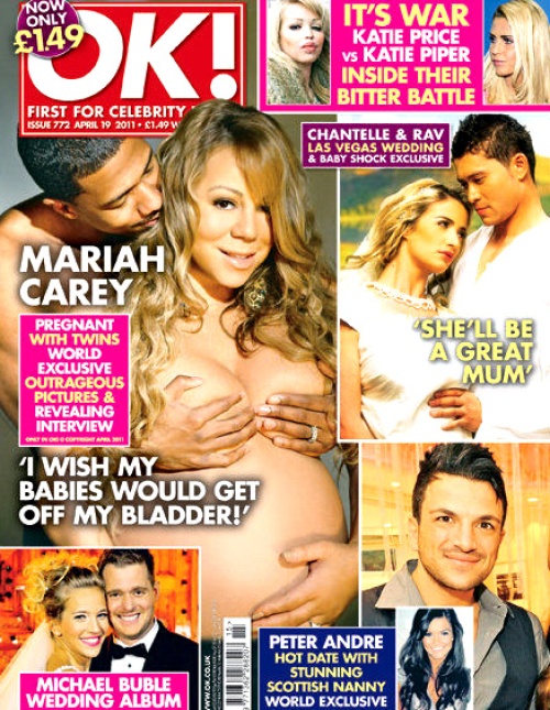 Vuelve a posar desnuda Mariah Carey