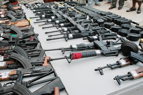 Más decomisos. Los estados en donde se han realizado los mayores aseguramientos de armamento son: Baja California, Michoacán, Chihuahua, Coahuila y Tamaulipas.