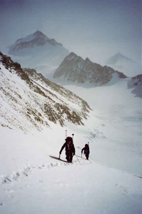 Macizo Vinson, Antártida, 2002.