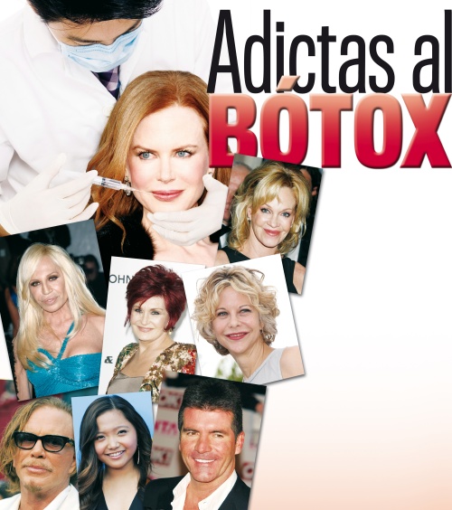 1. Nicole Kidman     2. Melanie Griffith    3. Donatella Versace    4. Sharon Osbourne 5. Meg Ryan     6. Mickey Rourke    7. Charice Pempengco    8. Simon Cowell 6 3 7