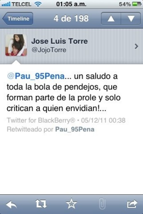 Hija de Peña Nieto genera polémica en Twitter
