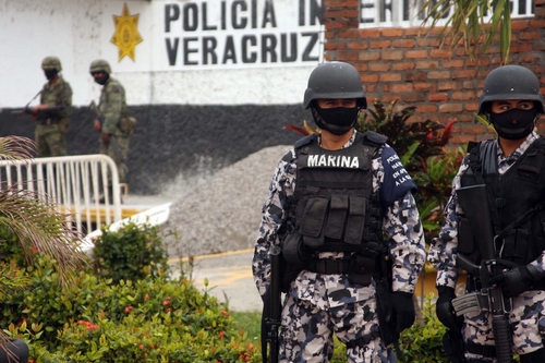 Marinos reemplazan a Policía de Veracruz-Boca del Río