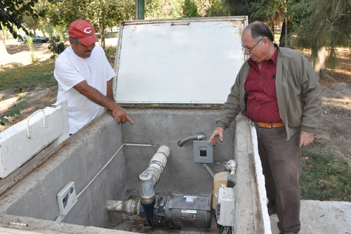 Mantenimiento. El departamento de Parques y Jardines adquirió un equipo para el cuidado y riego del Vivero Lerdo.