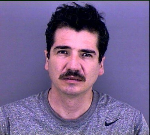 Javier Villarreal. La foto fue tomada al ingresar a la cárcel del condado Smith, en Texas
