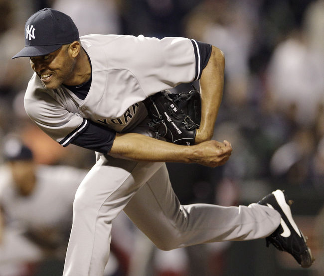 El cerrador panameño Mariano Rivera entró en el doceavo rollo para cuidar la ventaja de los neoyorquinos. Yanquis de Nueva York vence a Baltimore en extrainnings