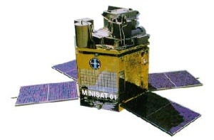 Satélite español Minisat.