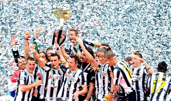 El campeón Juventus de Turín cerró con broche de oro una temporada que nunca olvidará.