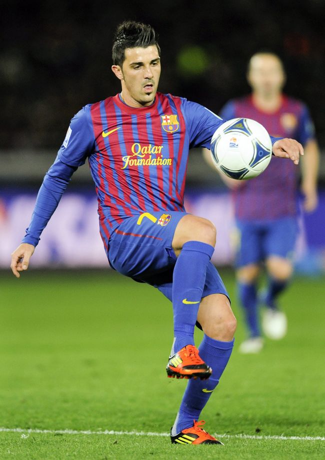 David Villa podría jugar la Euro si no presenta riesgos en su lesión. 