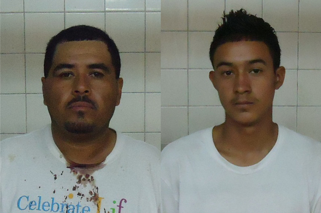 Rijosos. José Antonio y Shariar fueron detenidos por agredirse y acusarse de manera mutua.