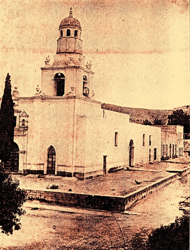 Iglesia de San Ignacio. Aspecto que guardaba antes del 16 de abril de 1911.