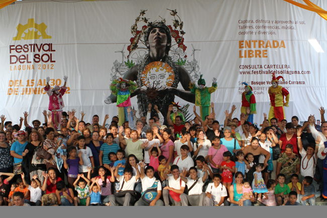 Inaguran. La quinta edición del Festival del Sol Laguna 2012 en el Bosque Venustiano Carranza.