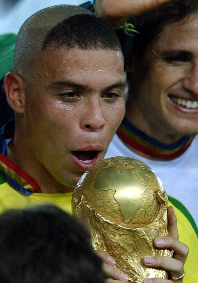 Ronaldo, el máximo goleador en la historia de los mundiales. ARCHIVO